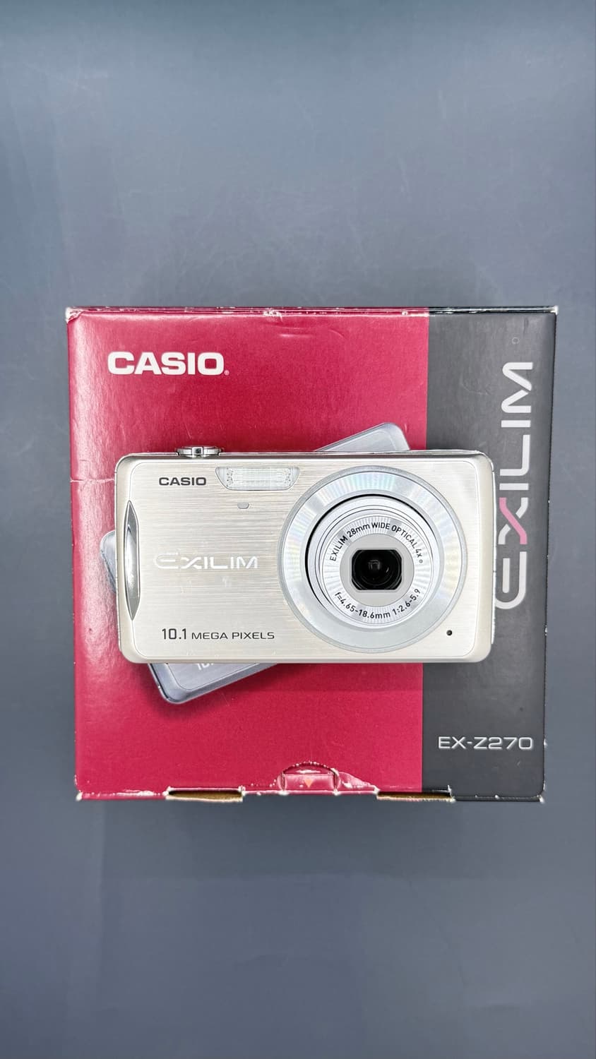 메이크업모드) 카시오 엑슬림 EX-Z270 디카 빈티지 캠코더 /캐논니콘 상품이미지1