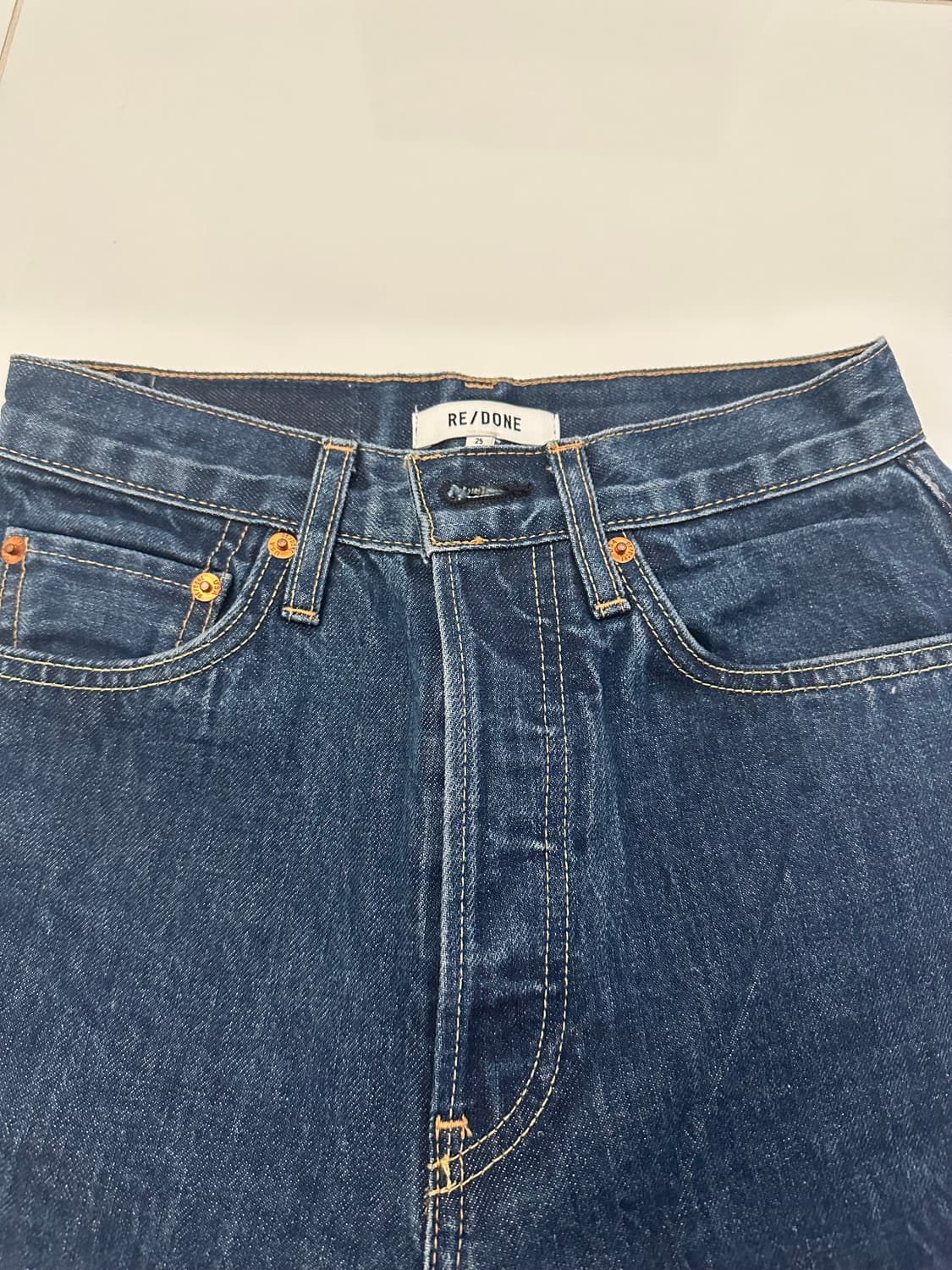 정품 리던 데님 팬츠 상품이미지4