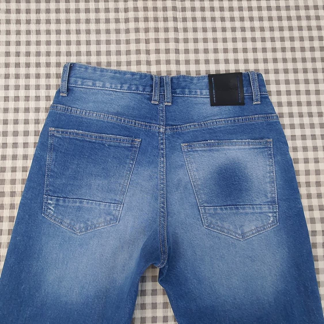 스모크라이즈 부츠컷 스판 청바지 남자30 상품이미지5