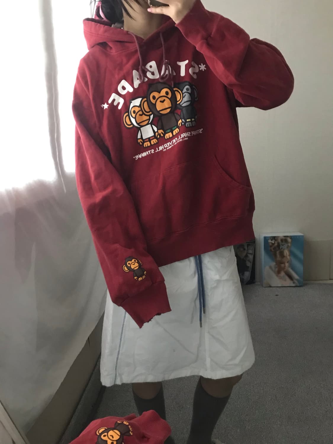 베이프스타 마일로 후드티 상품이미지5