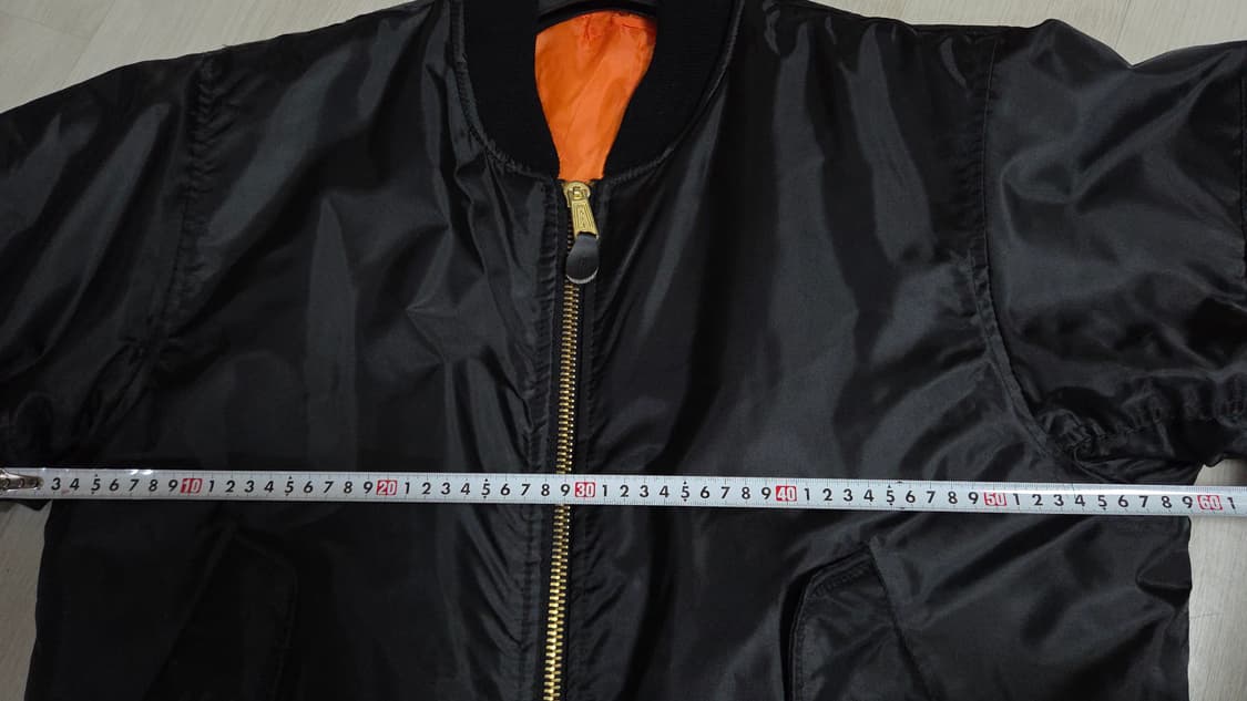 (착샷) 로스코 ma-1 블랙 상품이미지6