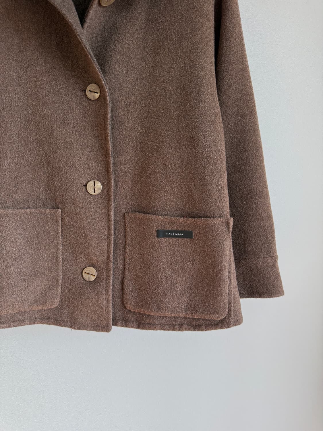 HAND MADE 울&캐시미어 블렌드 자켓 상품이미지3