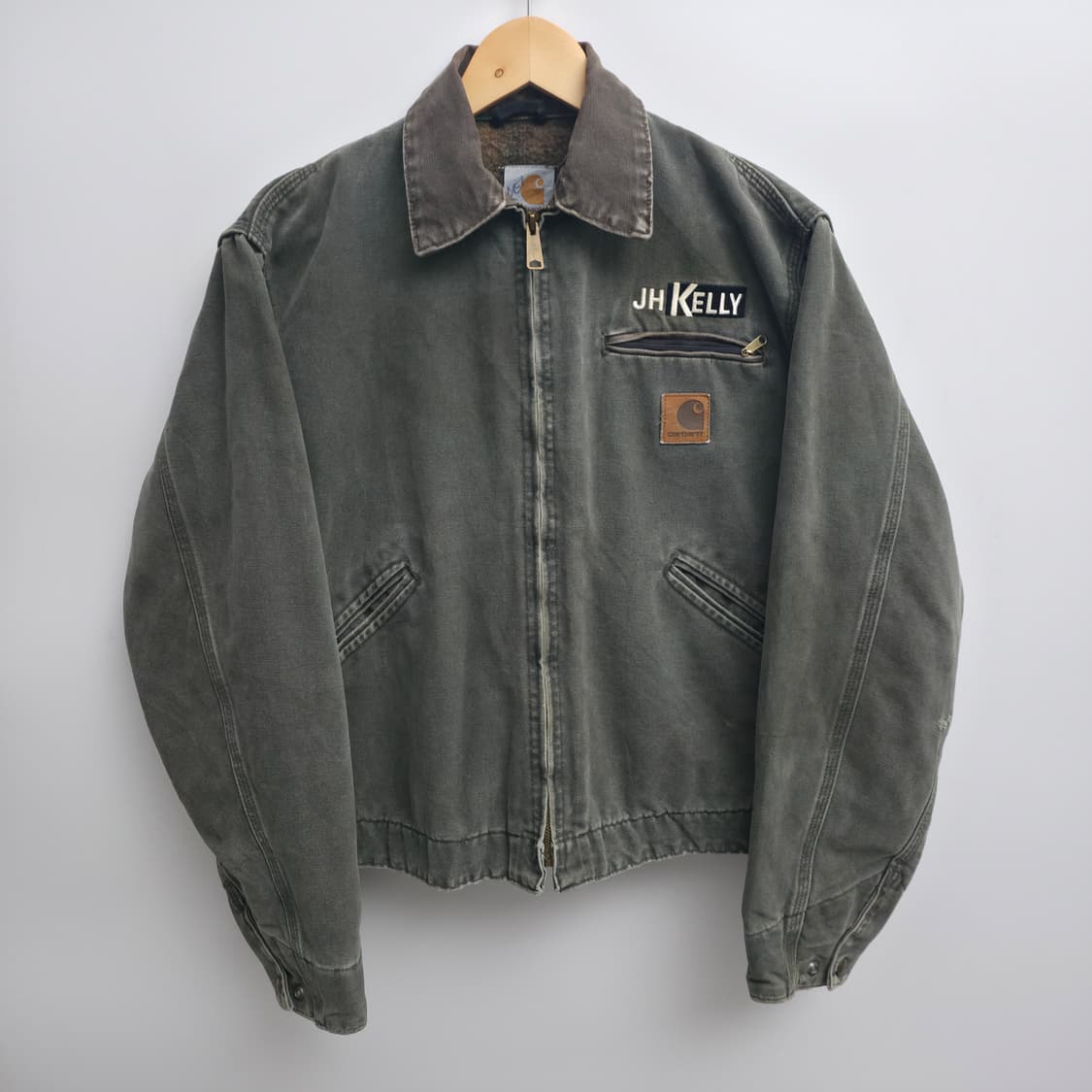 [S] 칼하트 J97 디트로이트 자켓 모스그린 상품이미지1