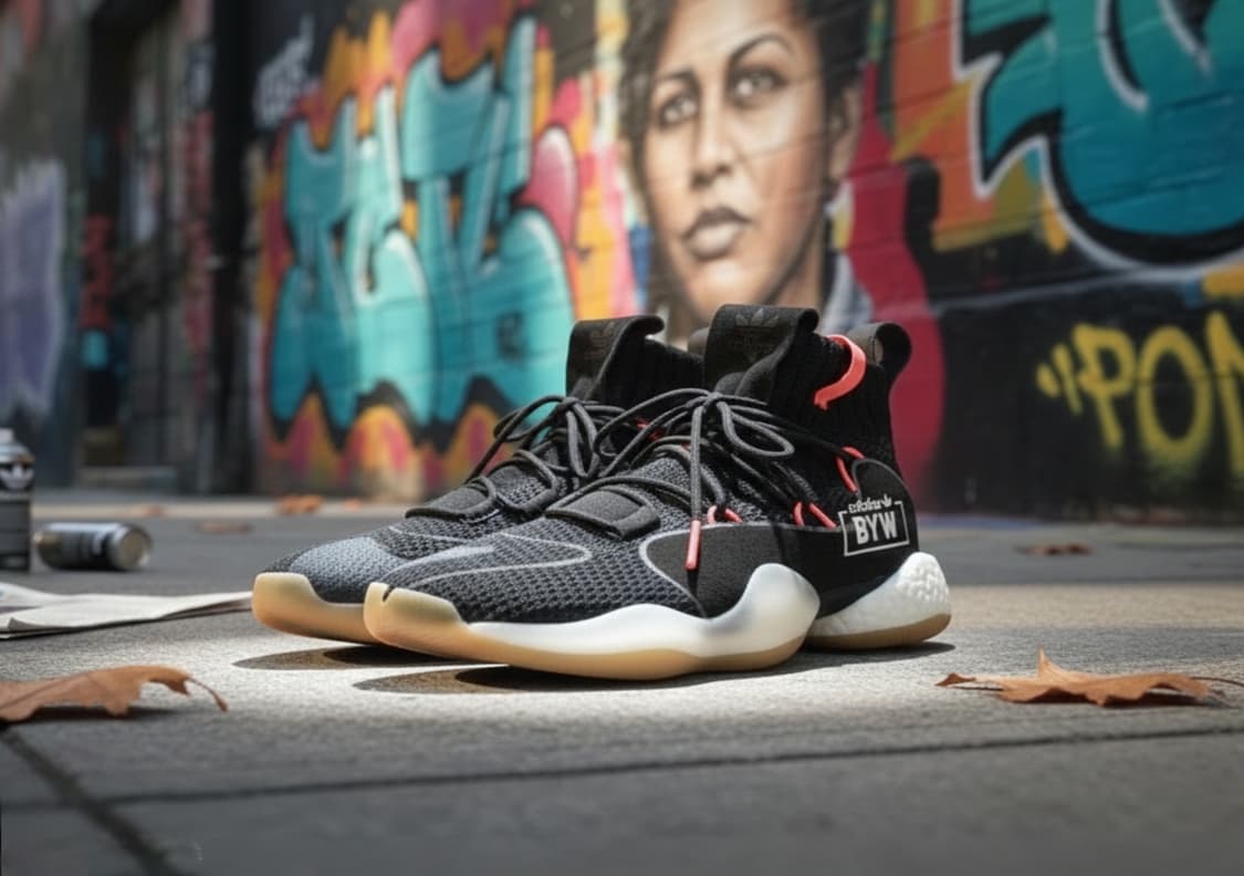 아디다스 크레이지 BYW X 블랙 (B42240) / 새상품급 / 레어템 상품이미지1