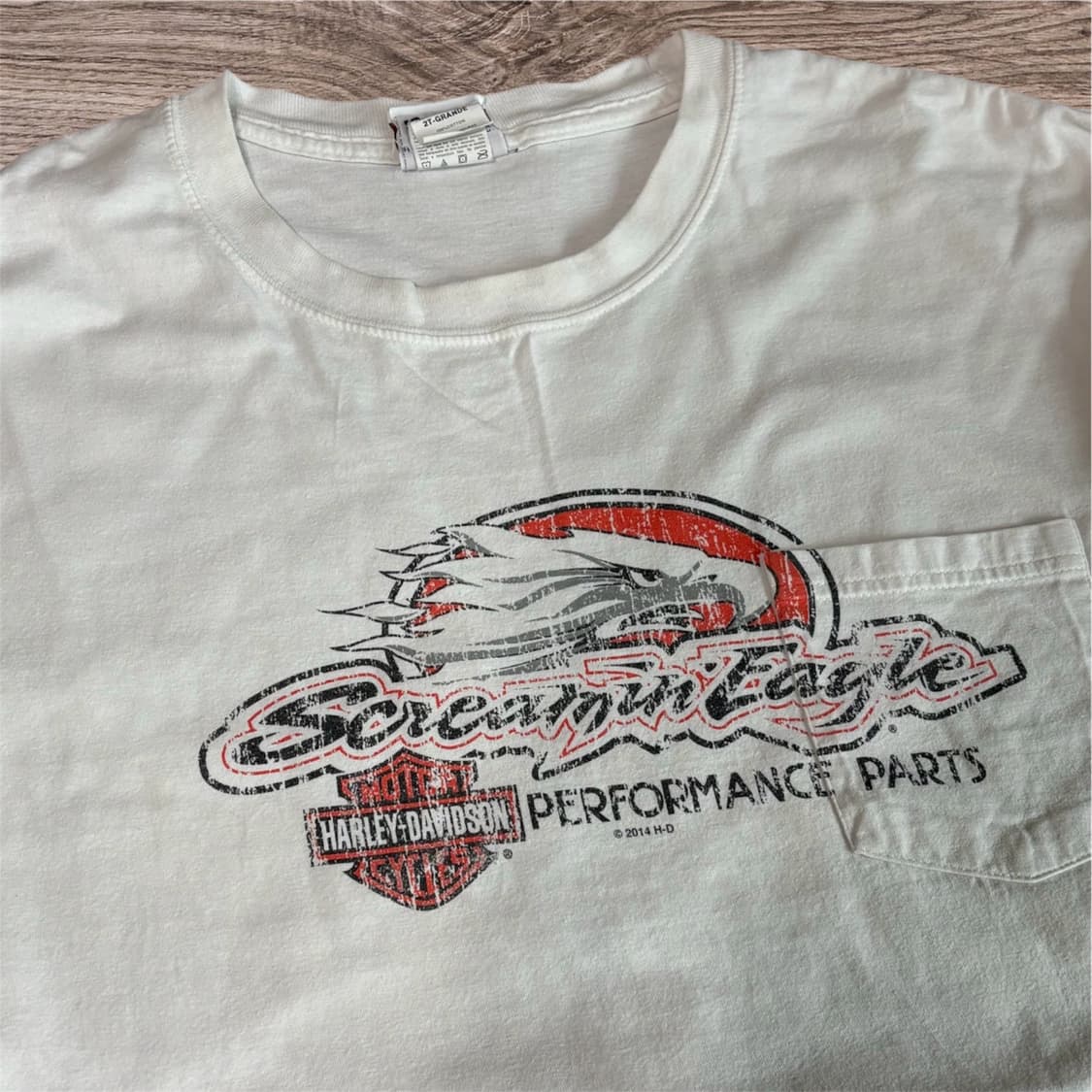 Harley Davidson 'ALAMO-CITY' T-shirt 상품이미지2