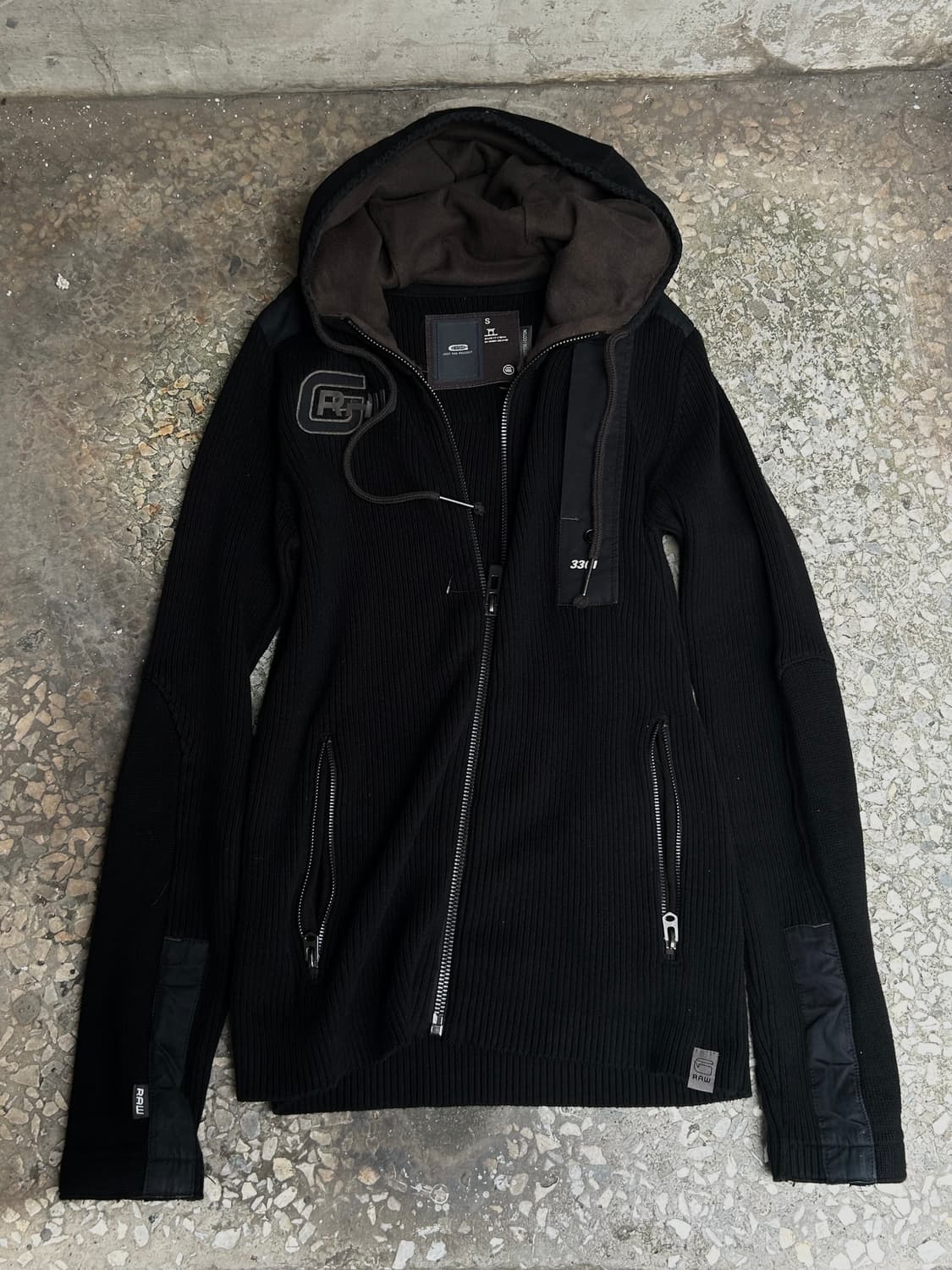 *rare* Jpn 00s 락시크 체크 레이어드 후드집업 상품이미지2