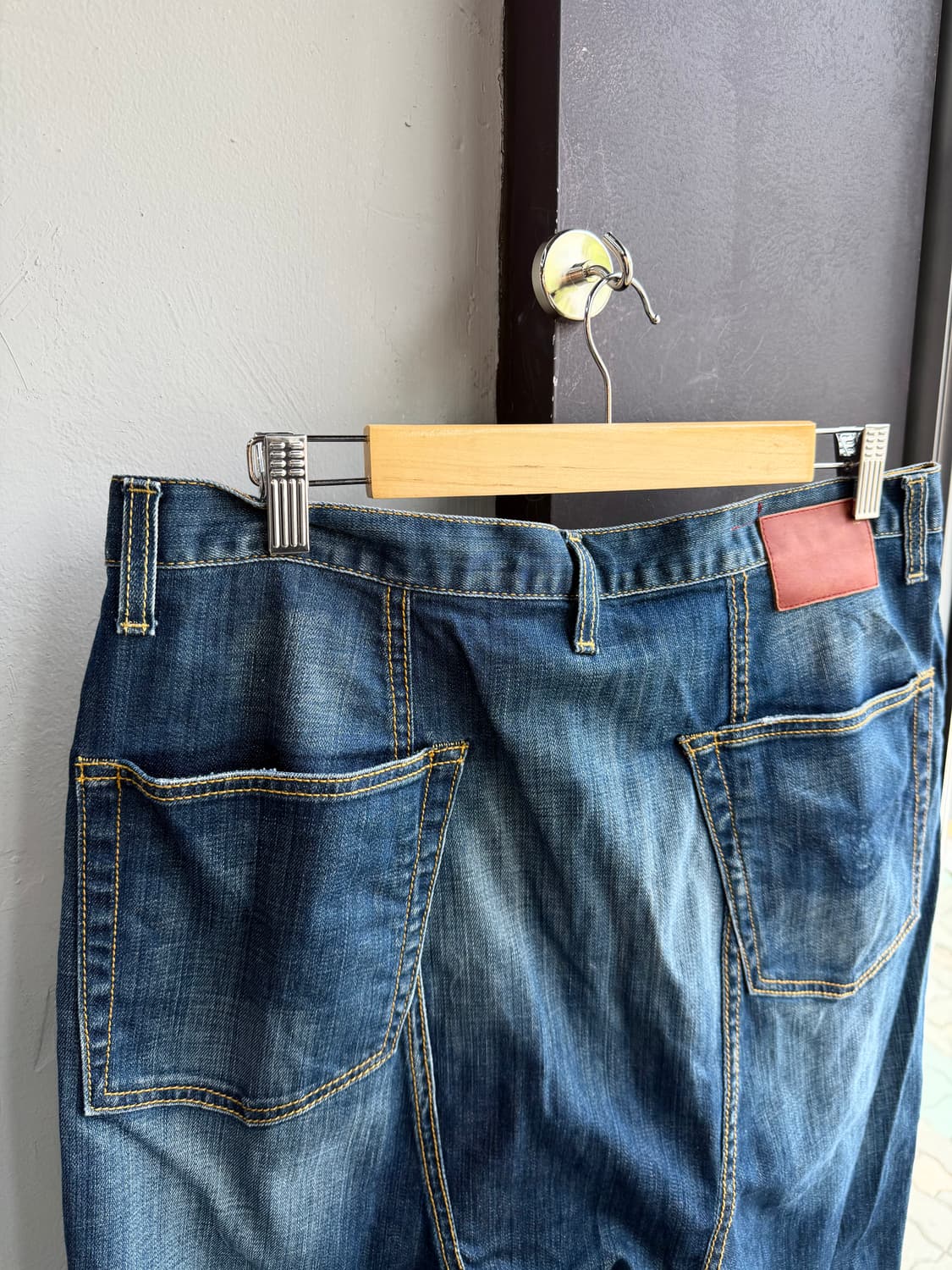 33/ 알써틴 R13 2000AW 데님 배기팬츠 상품이미지8