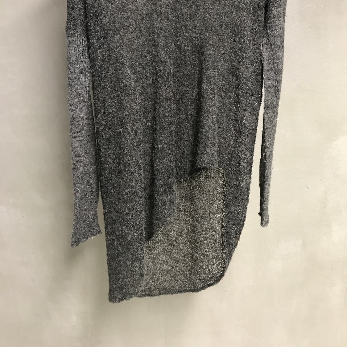 헬무트랭 니트 원피스 그레이 S 상품이미지3