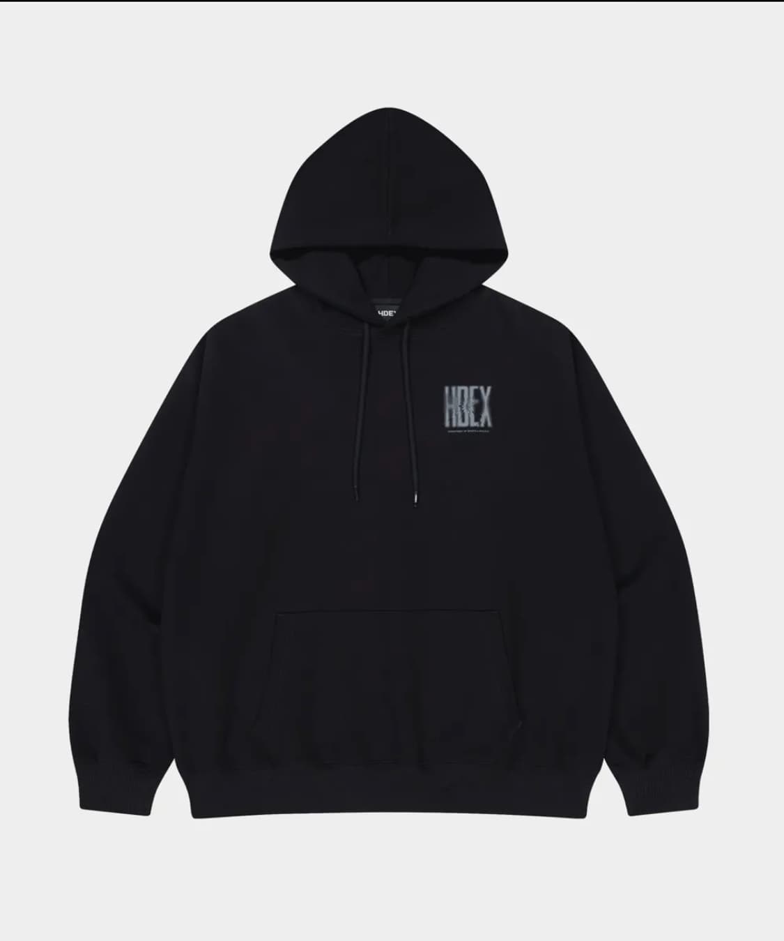 에이치덱스 크랙 프린티드 후드 셋업 상품이미지1