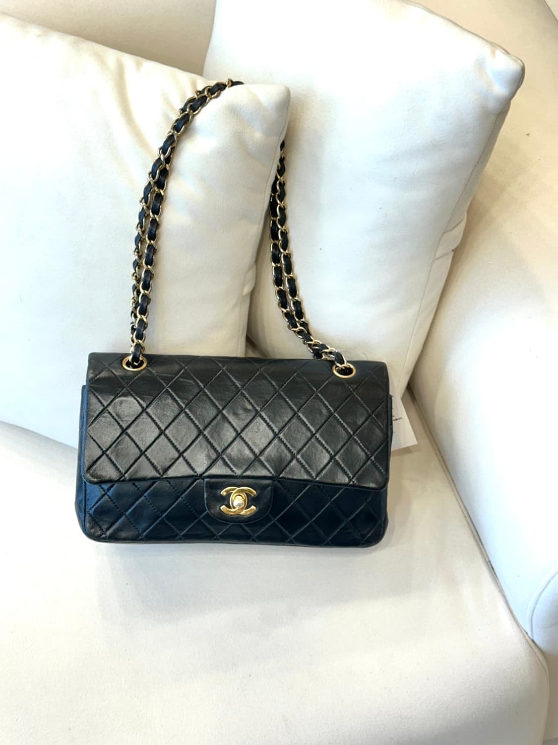샤넬 빈티지 램스킨 클래식 플랩백 (정품) 상품이미지1