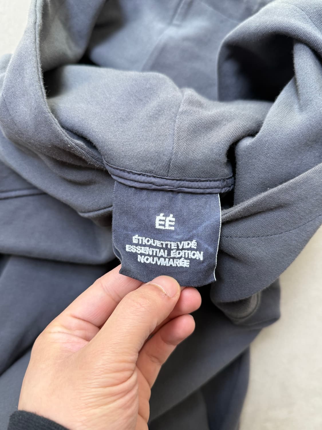 누마레 ee 후드집업 차콜 xl 상품이미지4