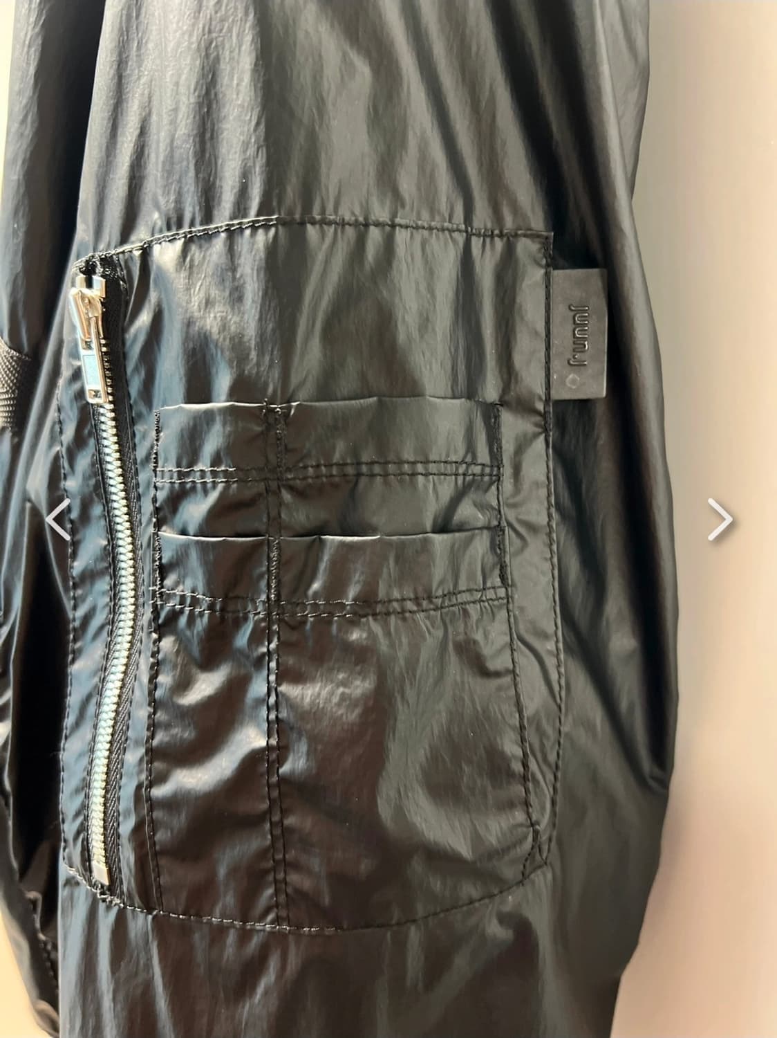 준지 Juun.J /21SS 나일론 후드 MA-1 / 105. 새제품 상품이미지3