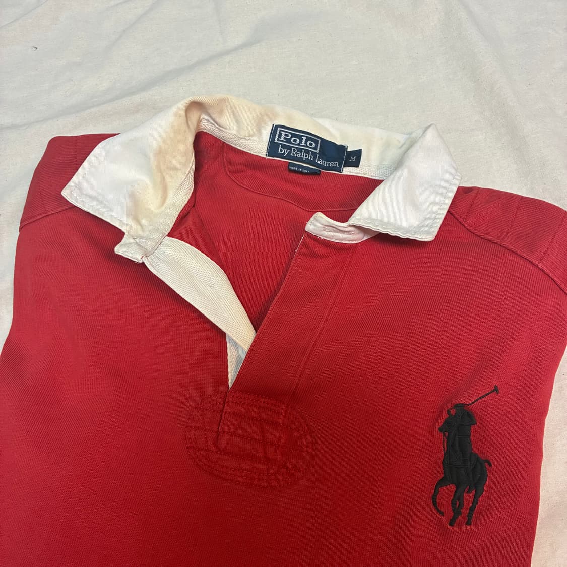 폴로 빅포니 럭비티 레드 M 상품이미지4