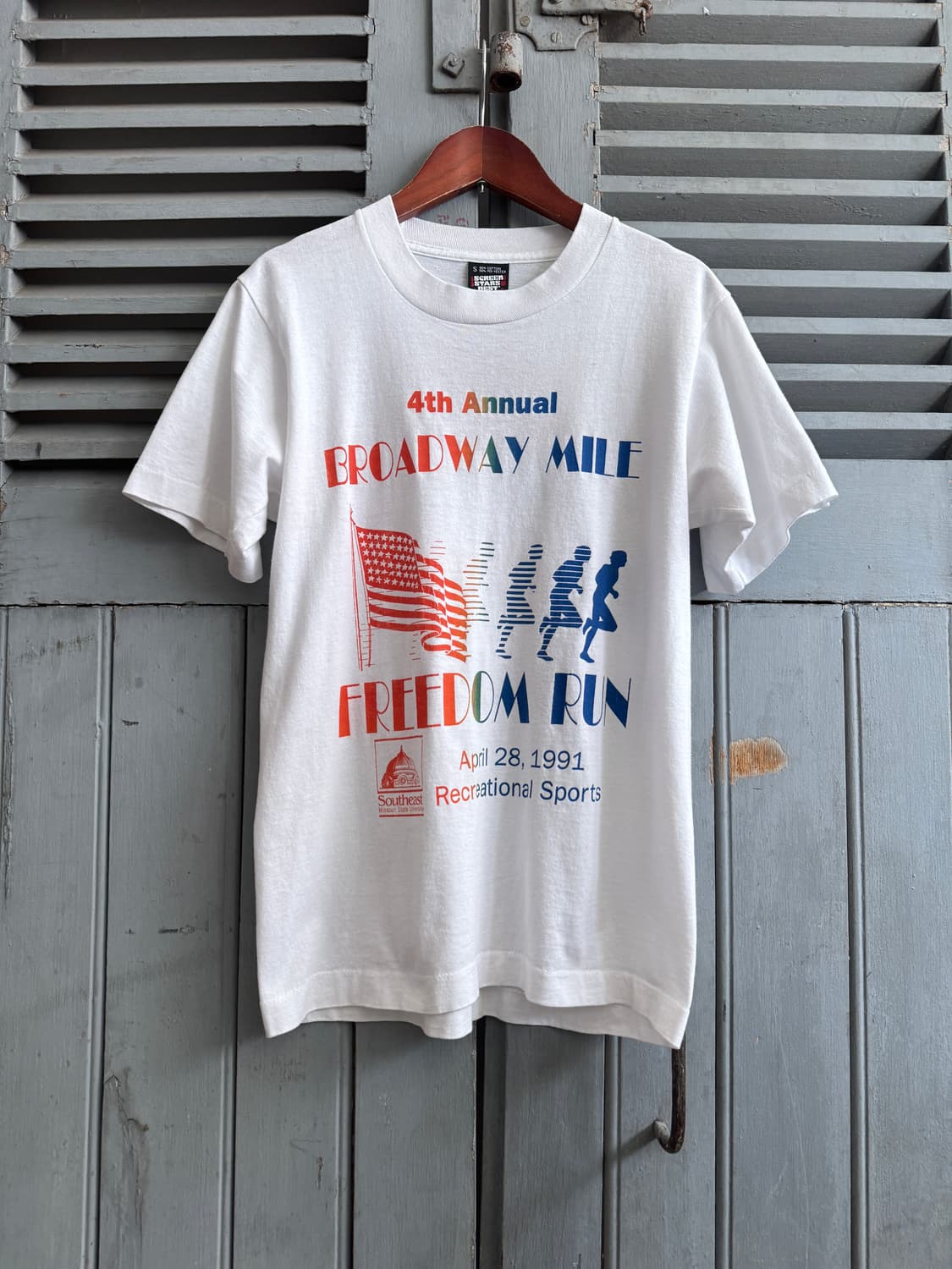 [S]1991 BROADWAY MILE 마라톤 티셔츠 상품이미지2
