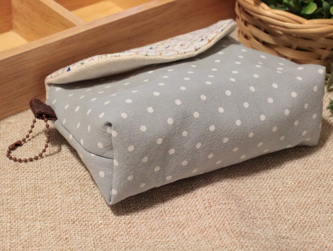 핸드메이드 블루 파우치 상품이미지5