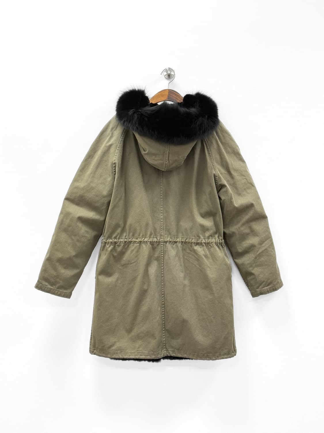 이브살로몬 아미 리버시블 렉스 퍼 패딩 코트 상품이미지5