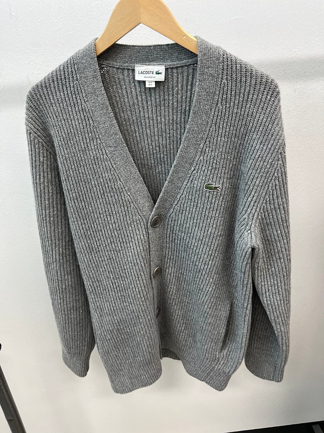 95) 라코스테 23fw 캐시미어 가디건  상품이미지2