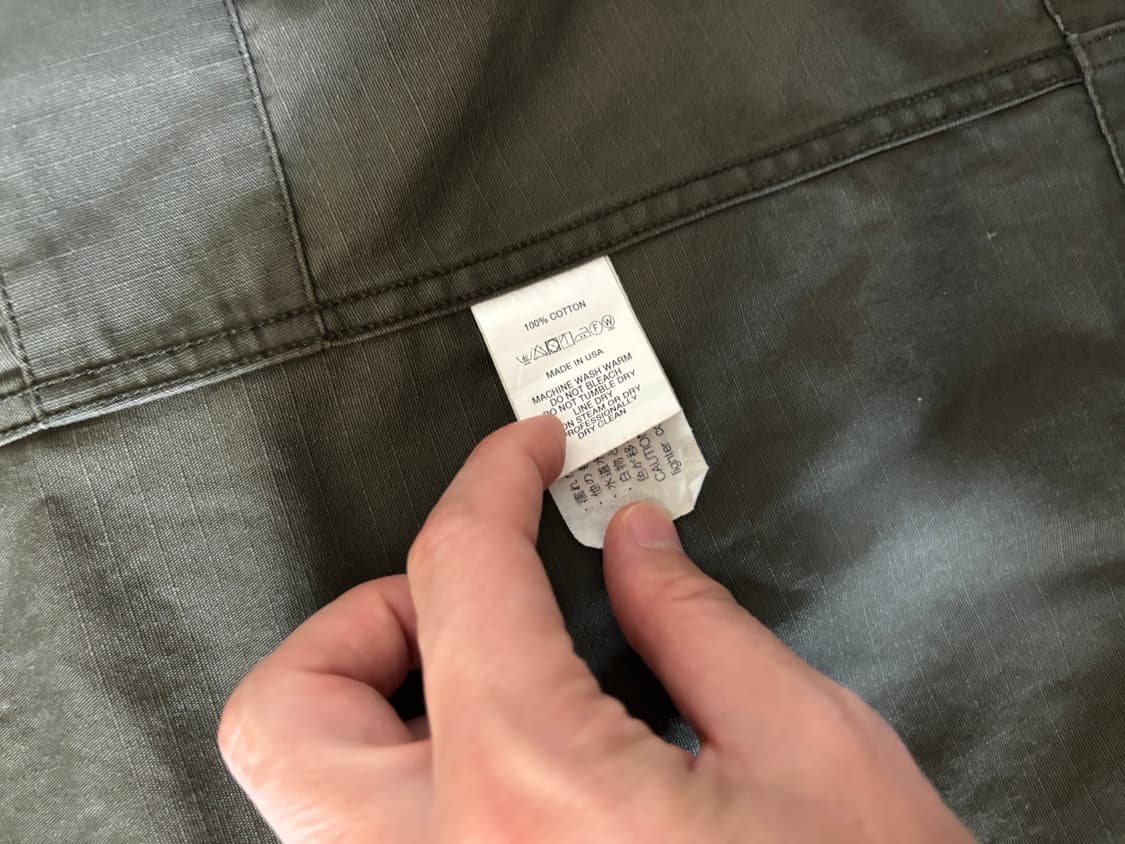 엔지니어드가먼츠 베드포드 올리브립스탑 m사이즈  상품이미지3