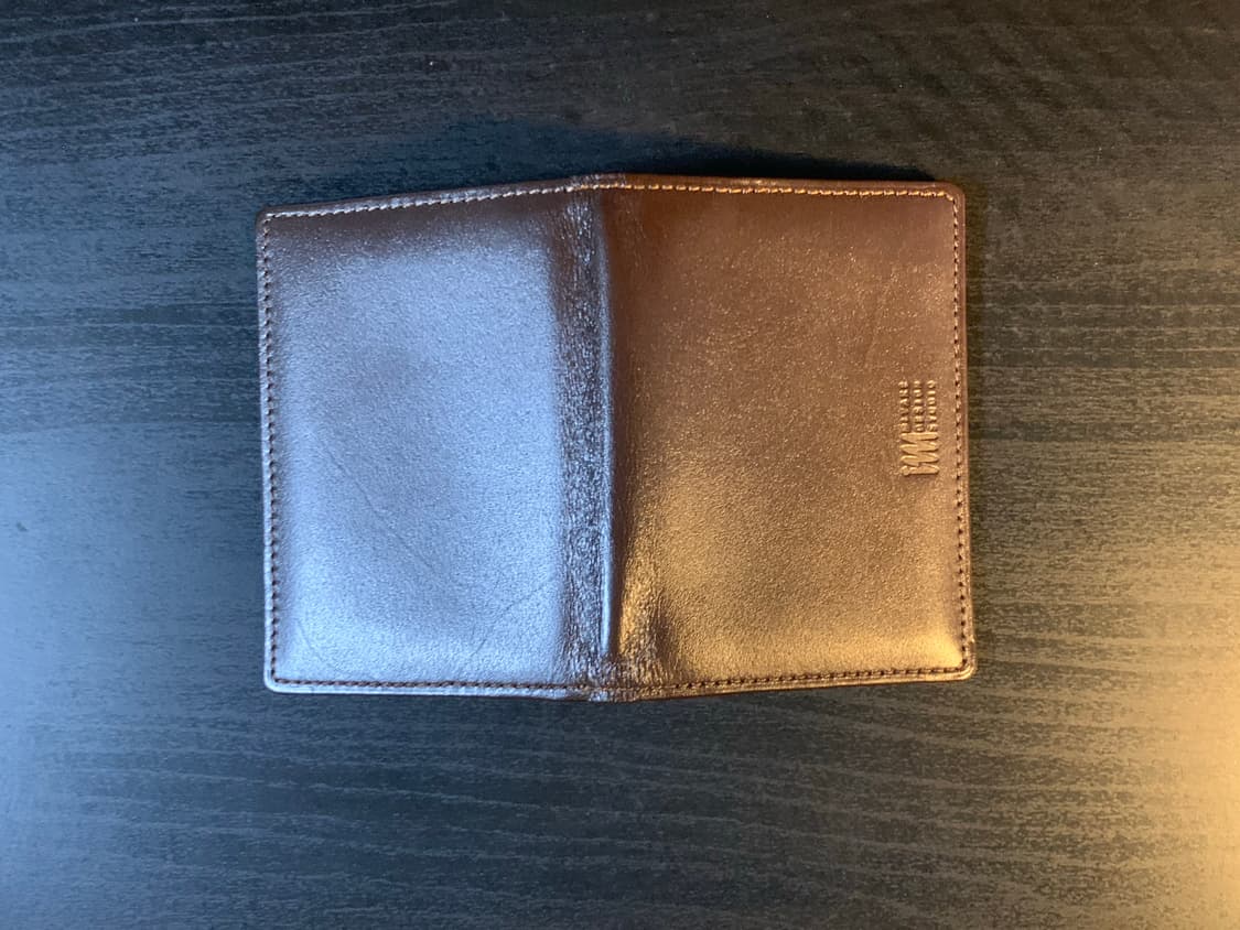 issey miyake design studio brown wallet 상품이미지5
