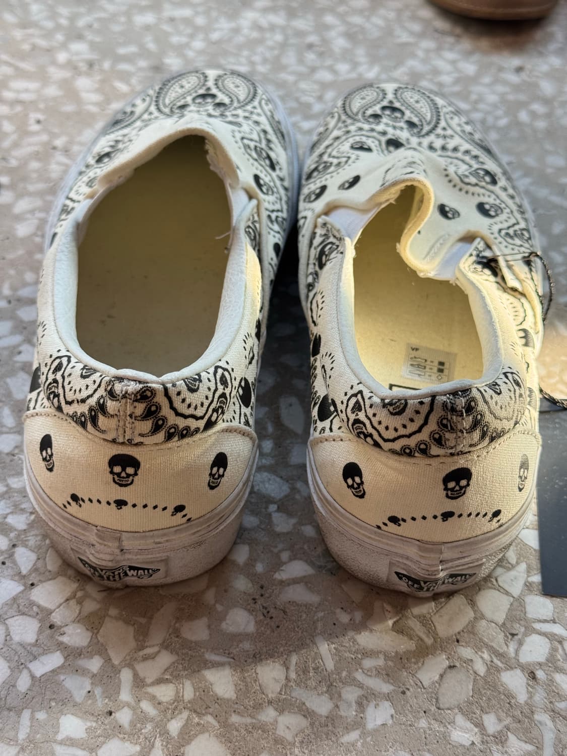 Vans Classic Slip On Bandana Classic Whi 상품이미지7