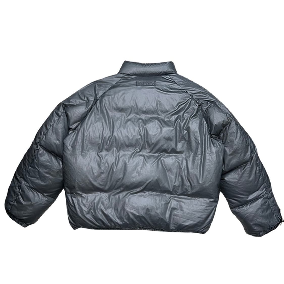 캘린더 유랑 숏 덕다운 패딩 그레이 L 상품이미지6