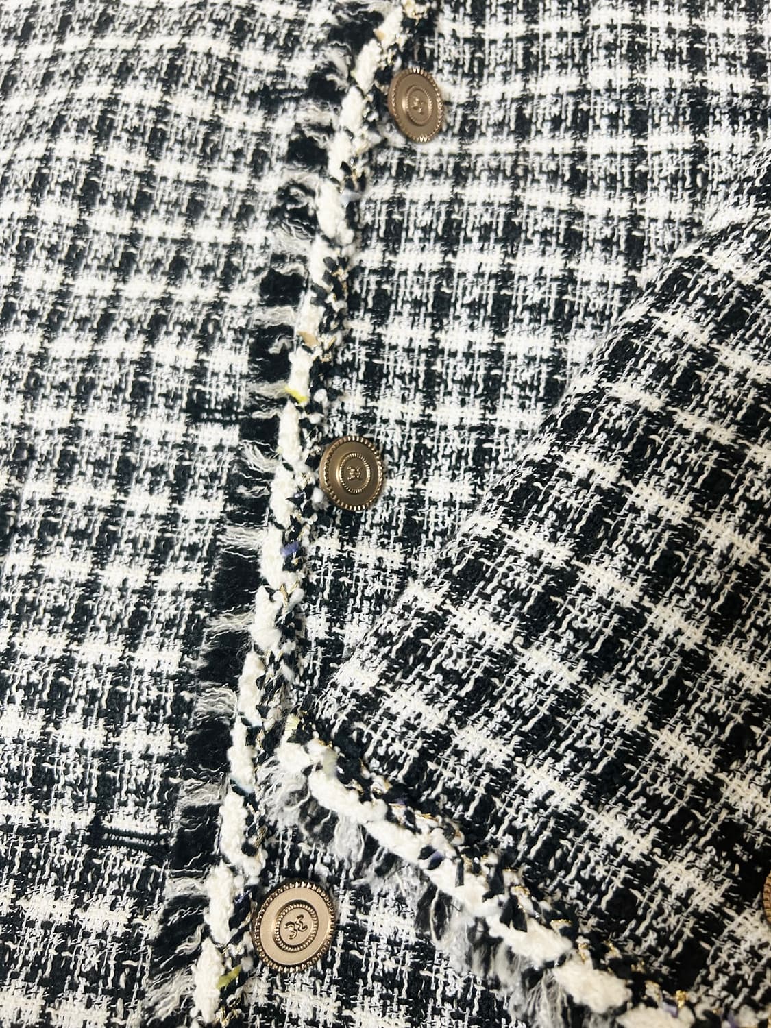 더블유나인 W9 트위드 자켓 가디건 상품이미지2