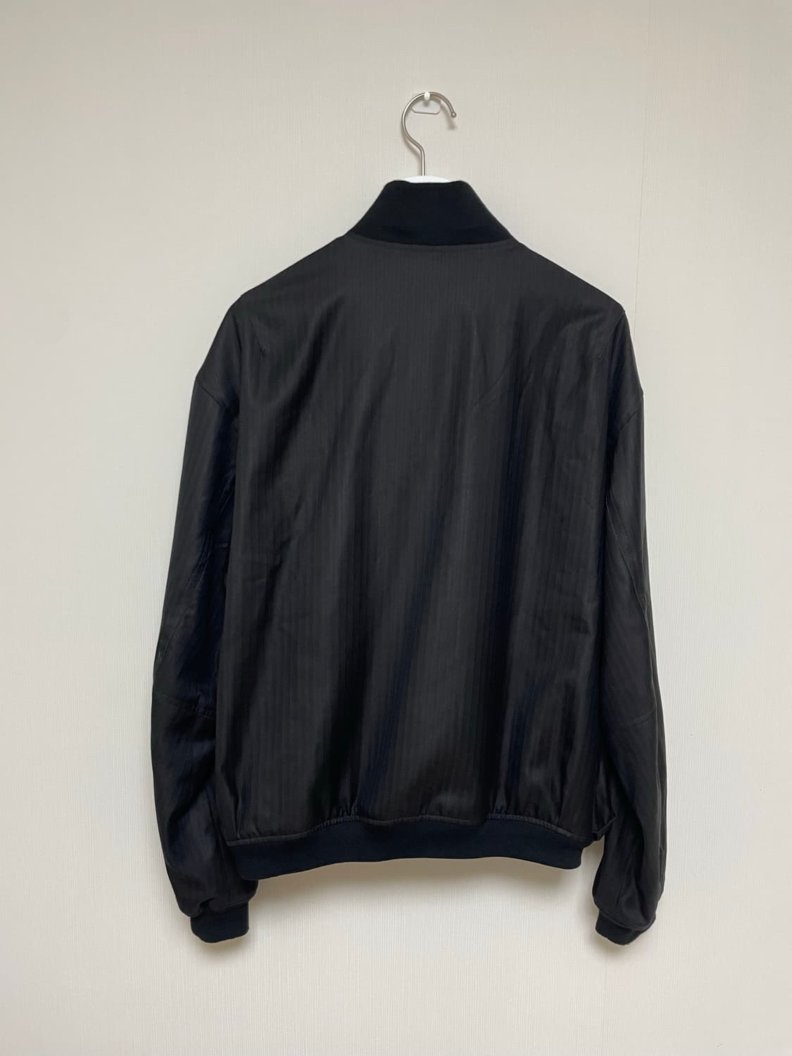 [3] 폴리테루 울 실크 탱커 자켓 차콜 브라운 상품이미지3