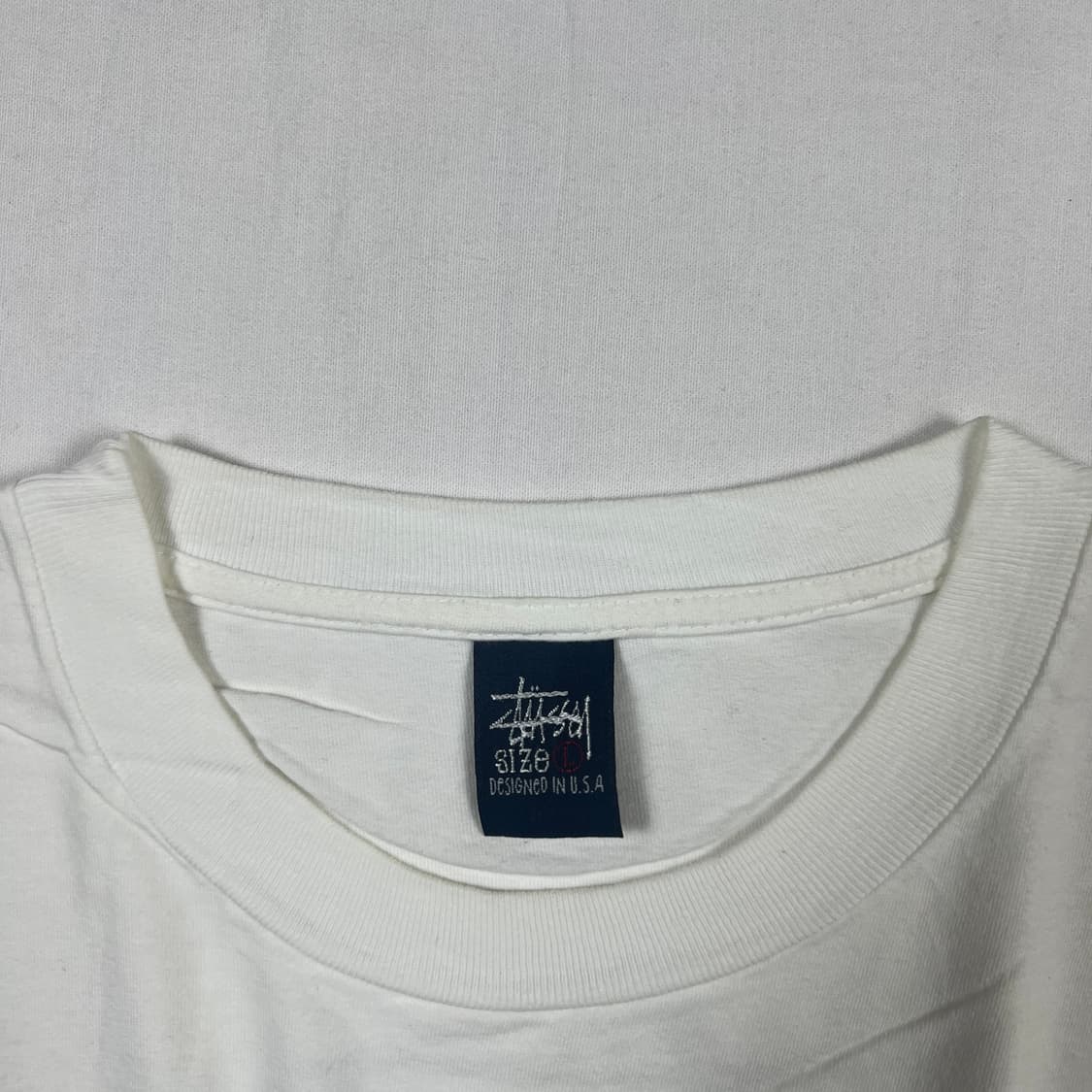 90‘s 스투시 stussy 원월드 원러브 반팔티 상품이미지6