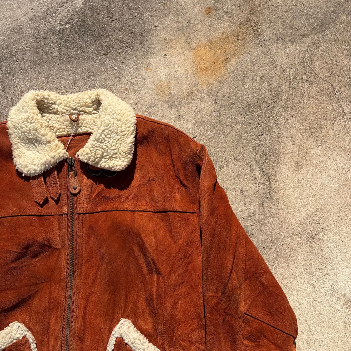 90s MUY BIEN SUEDE B-6 빈티지 자켓 M 상품이미지2