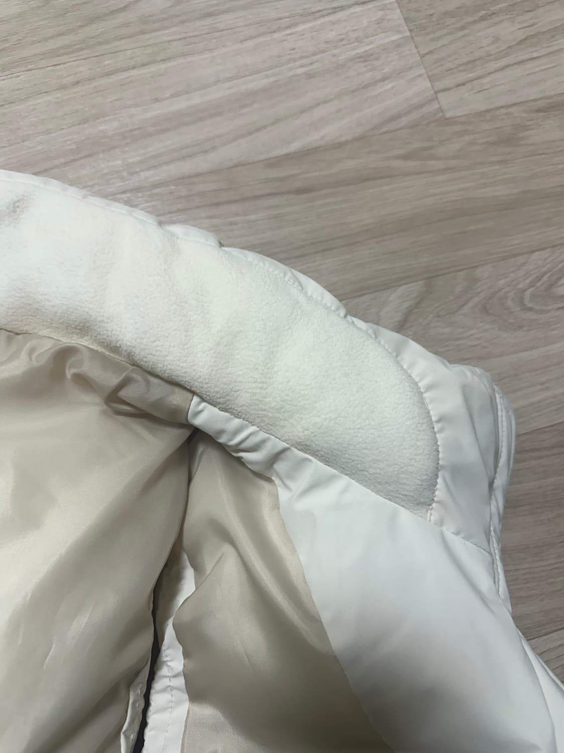 스파오 크롭 패쪼 아이보리 s 상품이미지4