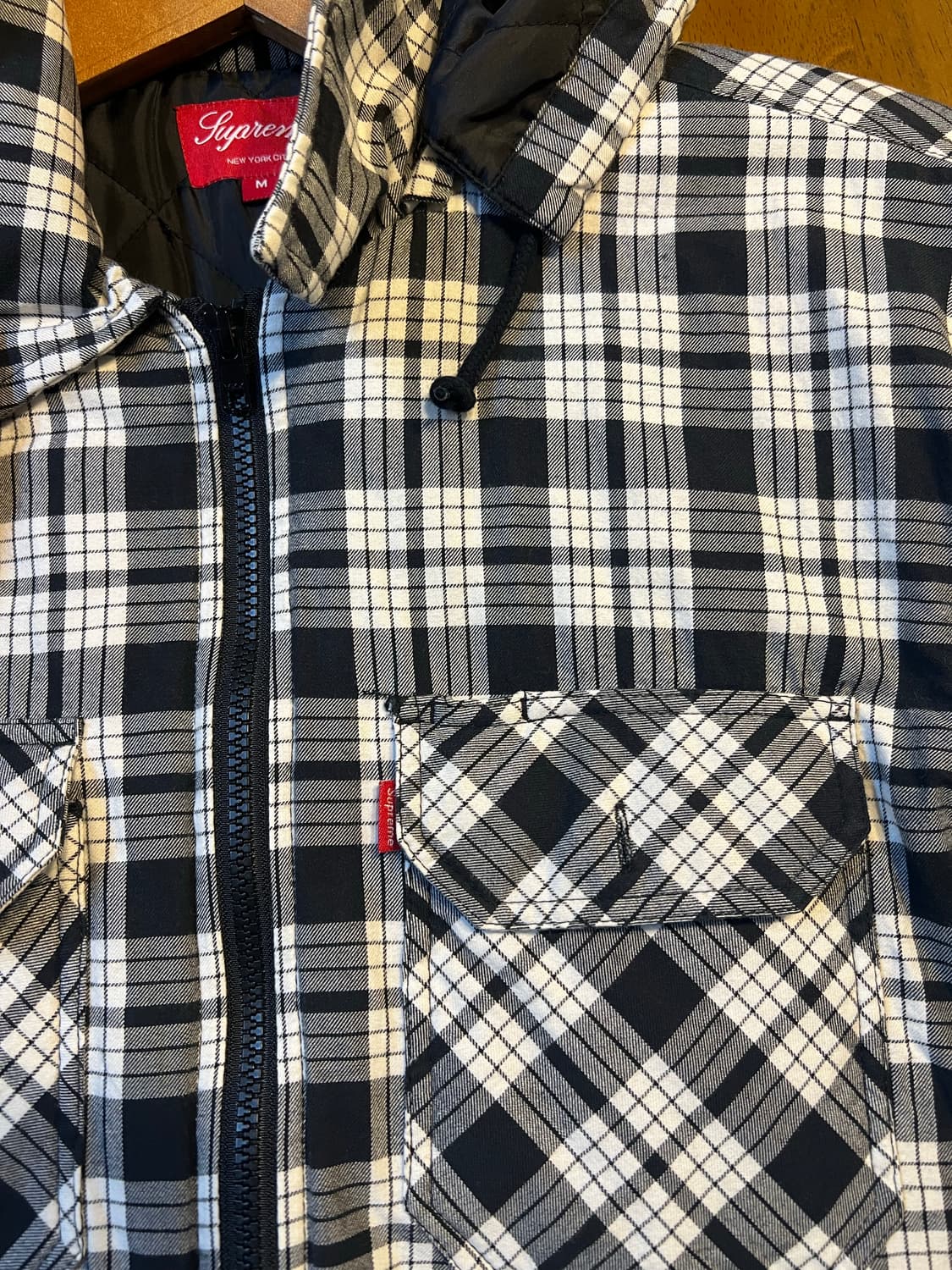 00s 슈프림 퀄티트 플란넬체크 자켓  상품이미지2
