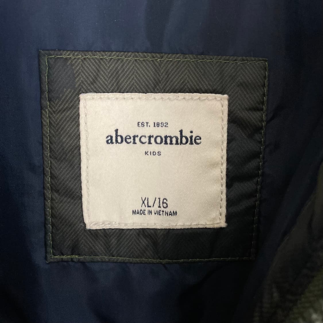 아베크롬비 카모 경량패딩 상품이미지7