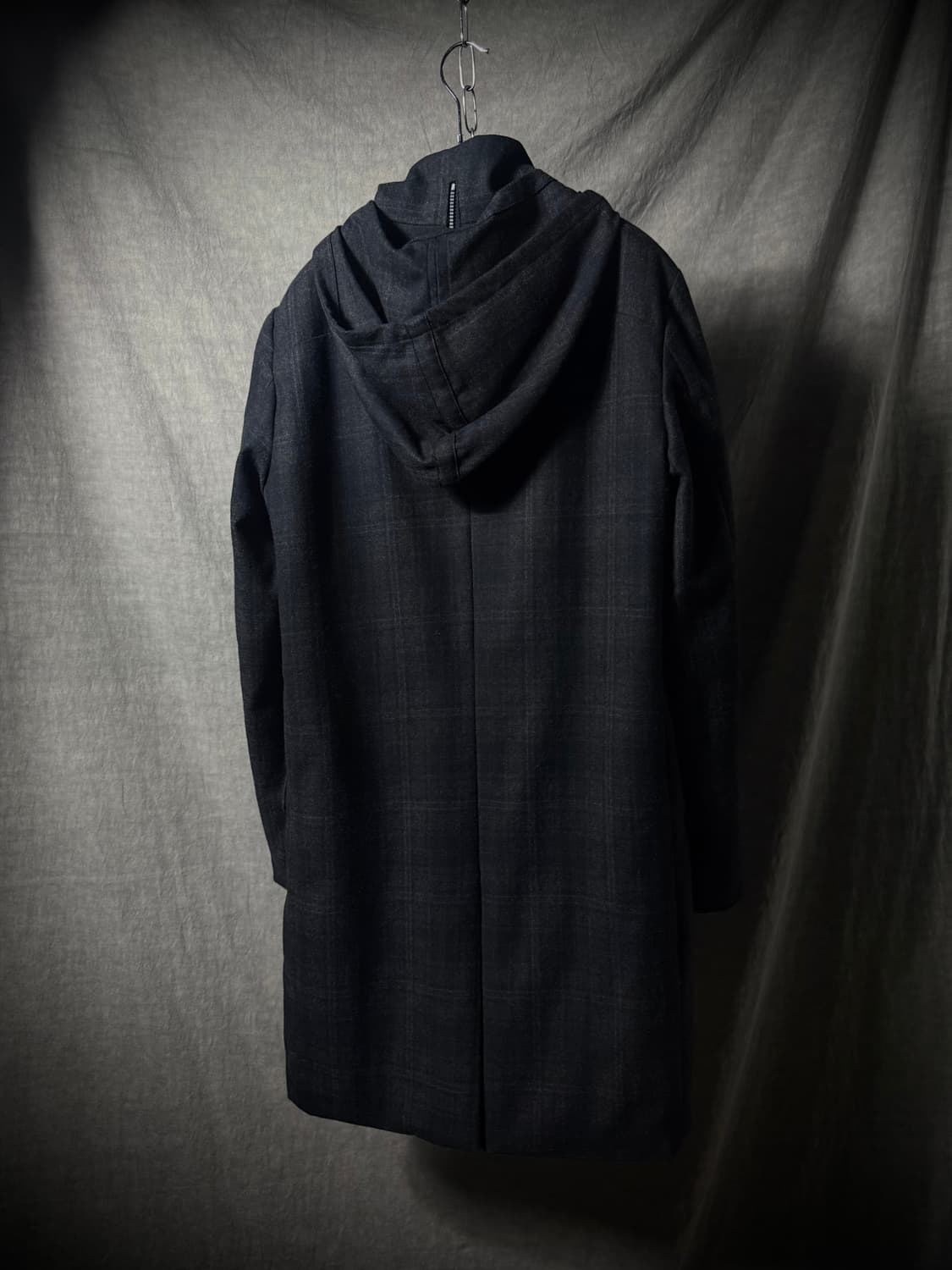 Lumen et Umbra Hooded Check Coat  상품이미지8