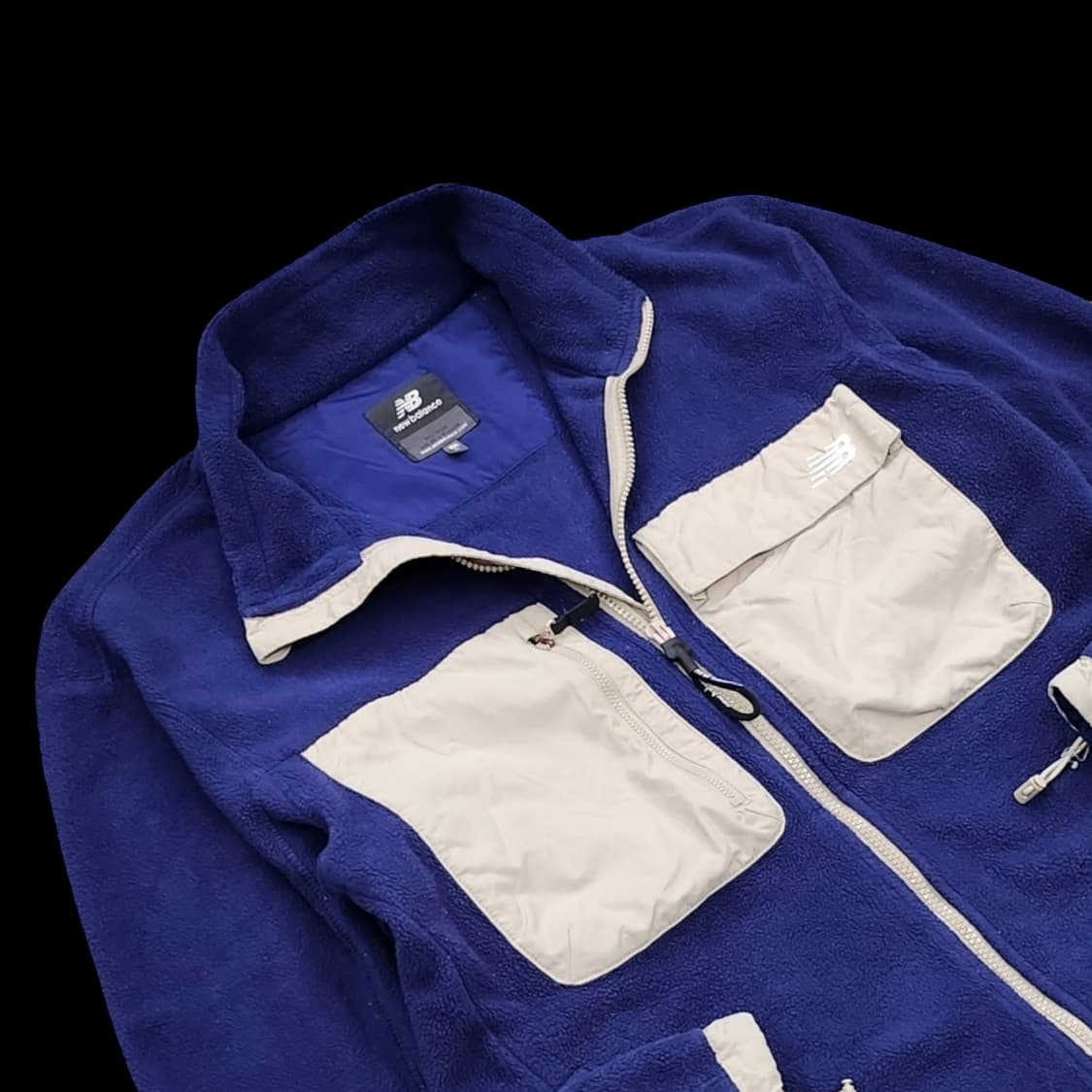 뉴발란스 투포켓 네이비 후리스 집업  상품이미지2