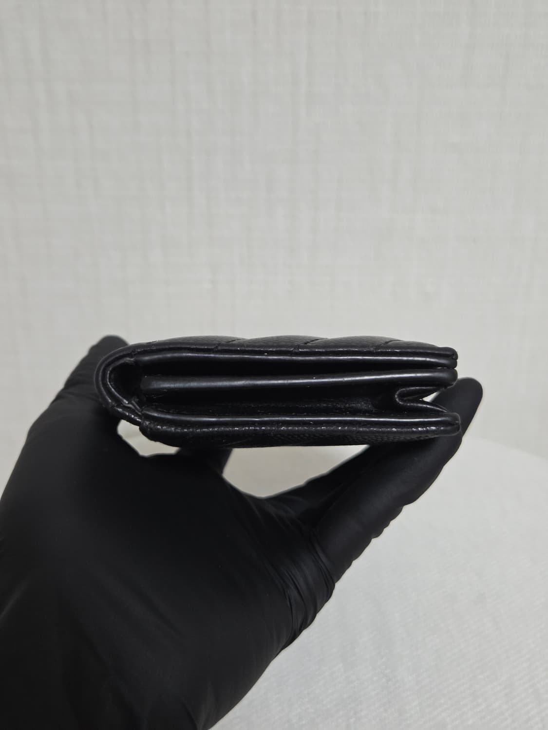 [생로랑] 카산드라 마틀라세 카드지갑(블랙) 상품이미지8