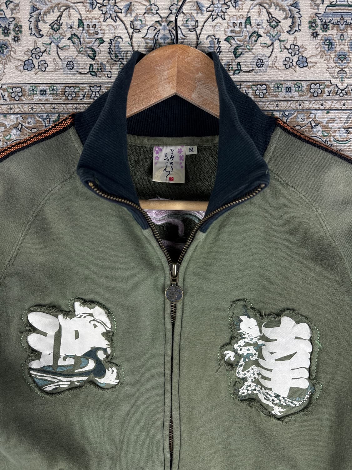 JPN 오리엔탈 올리브그린 용자수 져지1610 상품이미지2