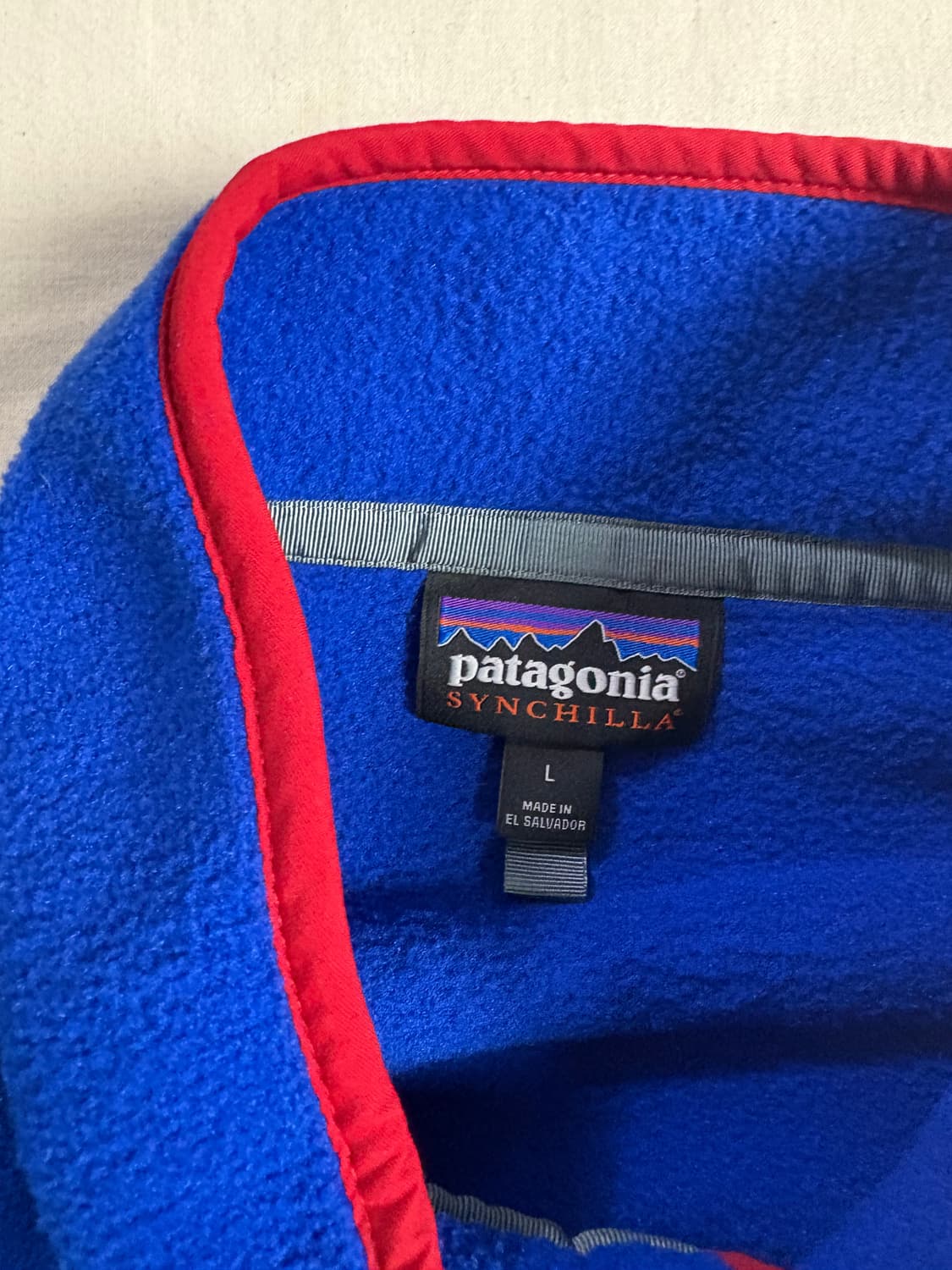 Patagonia 파타고니아 패세지 블루 헤비웨이트 신칠라 플리스 L 상품이미지4