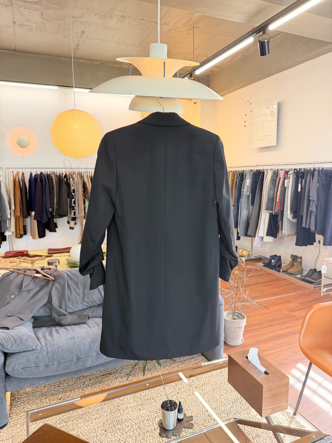 띠어리 드레이핑 집업 울 자켓  상품이미지2