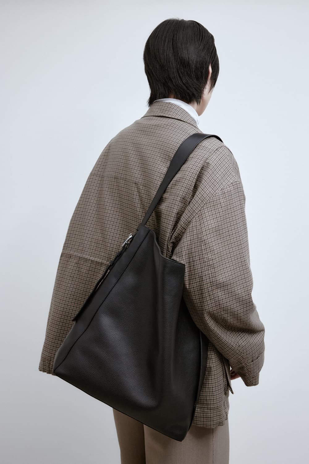 유스 듀얼 텍스쳐 숄더백 상품이미지2