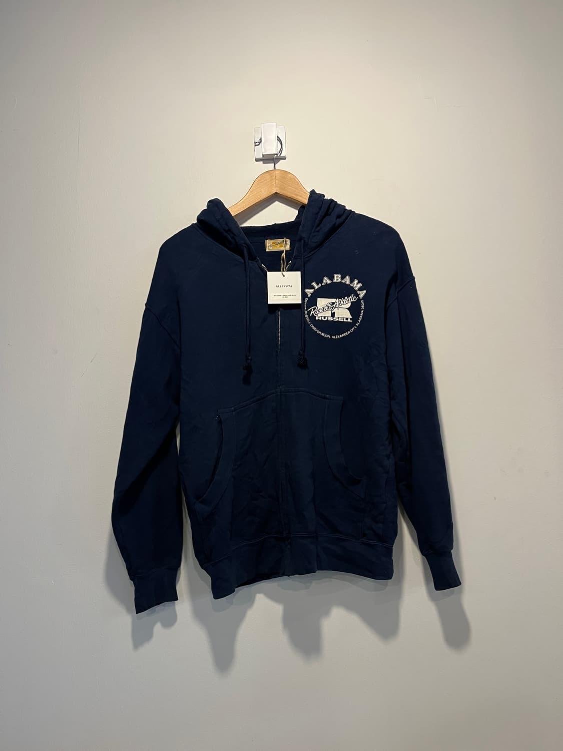 80’s russell x mizuno hoodie zip-up 상품이미지1