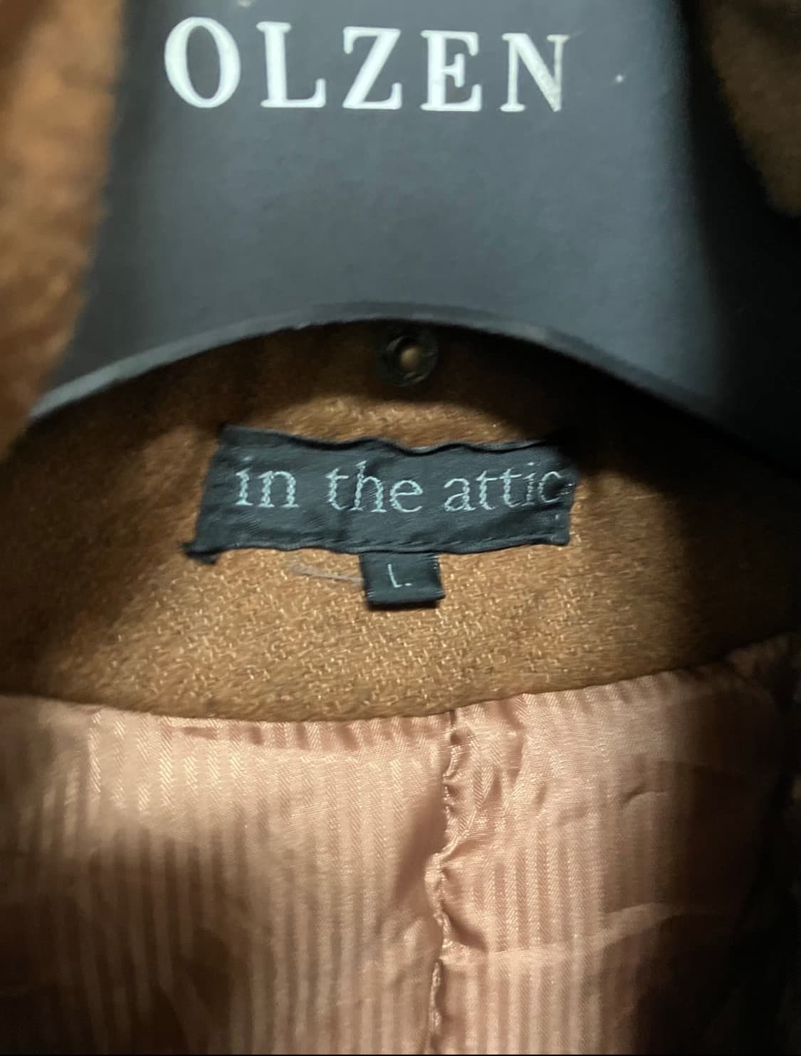 In the attic 카멜 자켓 L 상품이미지4