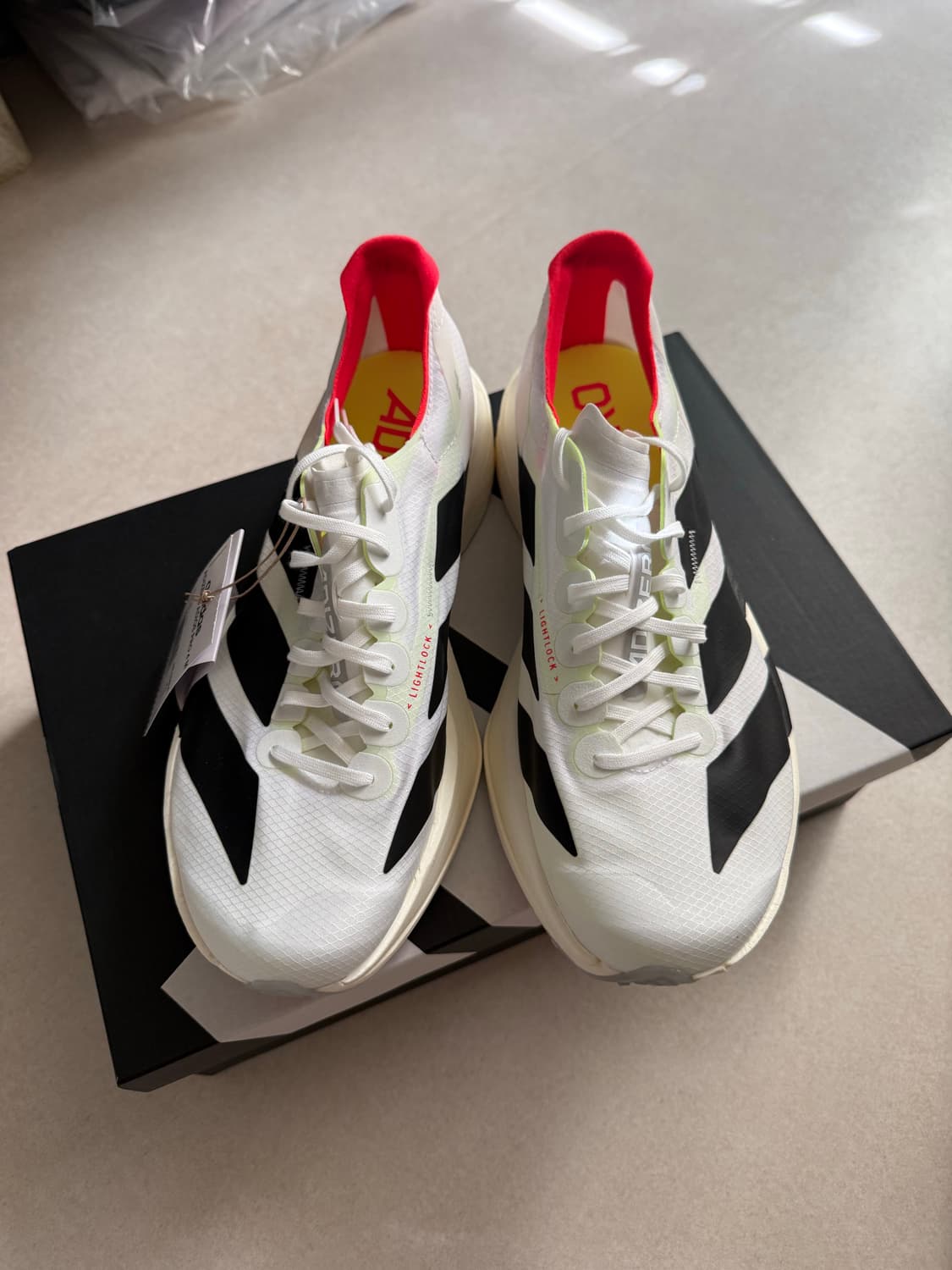 아디다스 아디제로 아디오스 프로 4 클라우드 화이트 코어 블랙 상품이미지2