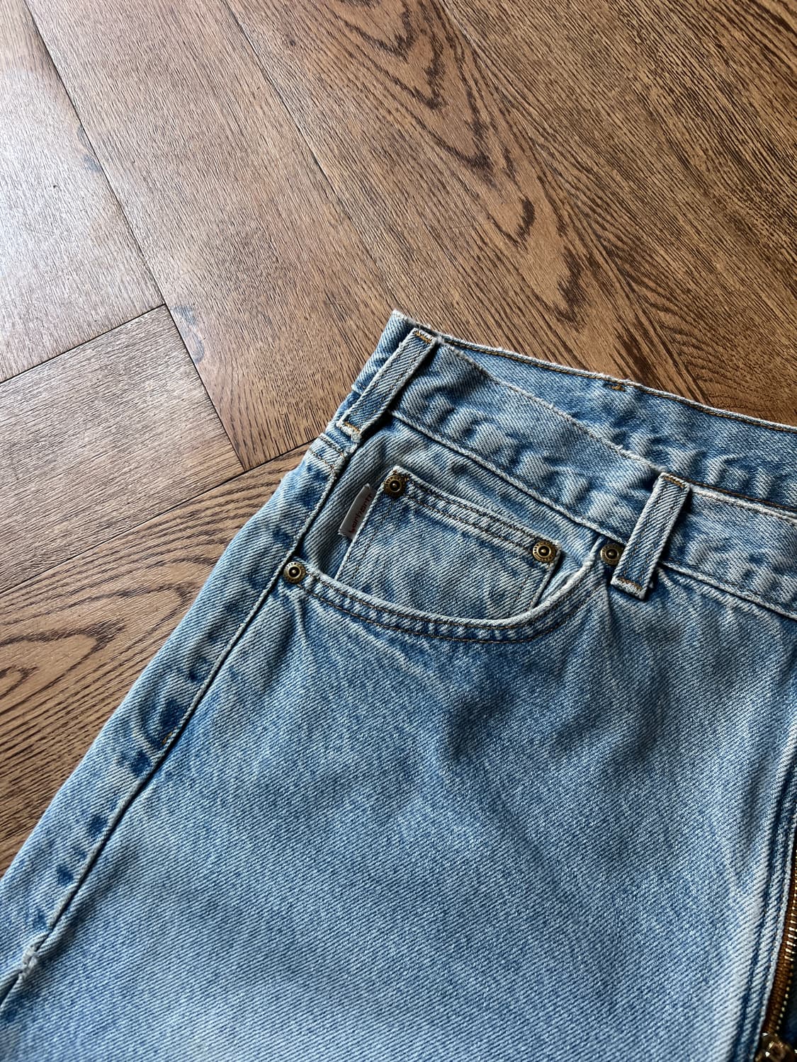 [36]칼하트 USA 빈티지 워싱 워크 데님 팬츠 상품이미지4