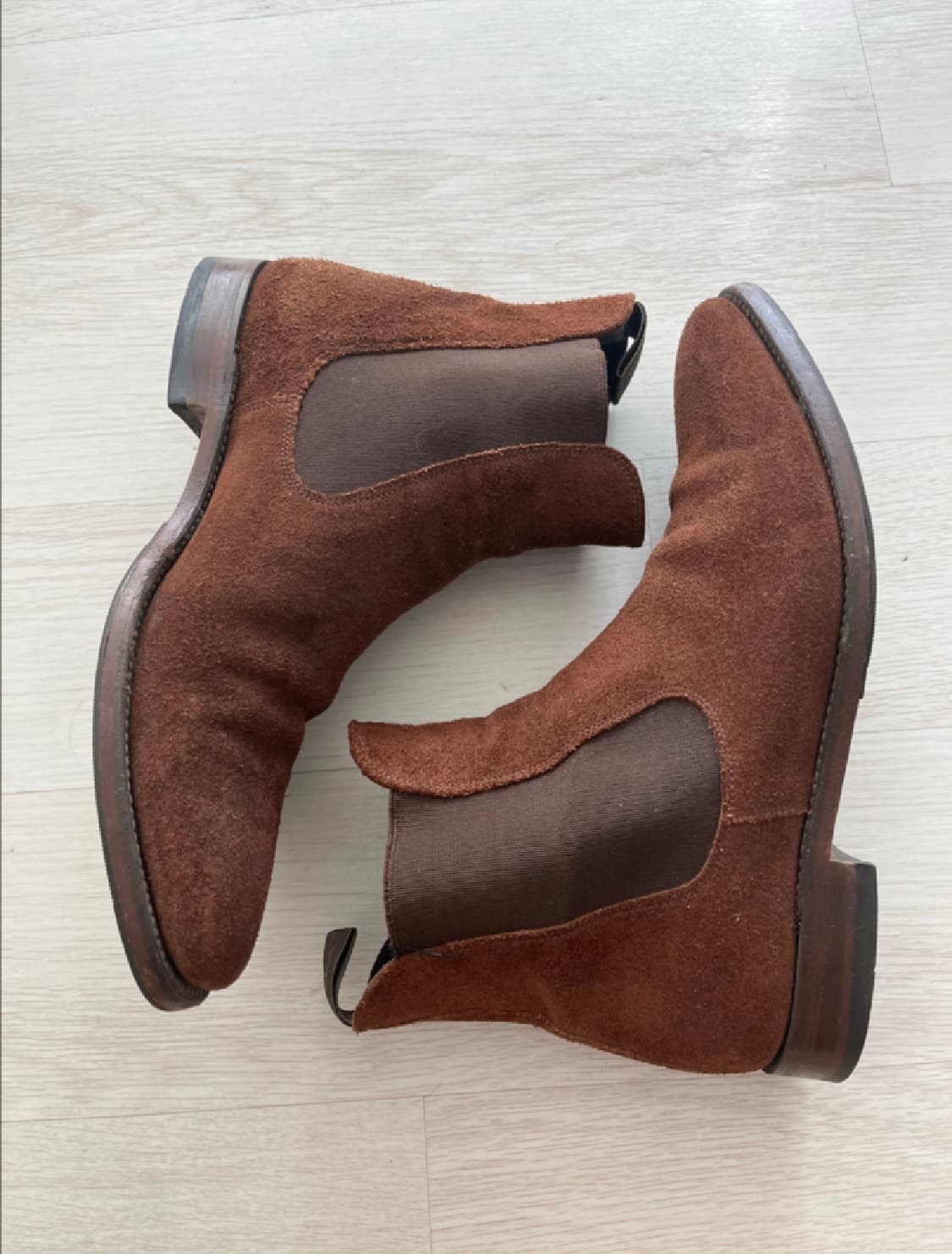 로크 / 스웨이드 첼시 부츠 / 브라운 / 사이즈 7.5 상품이미지2