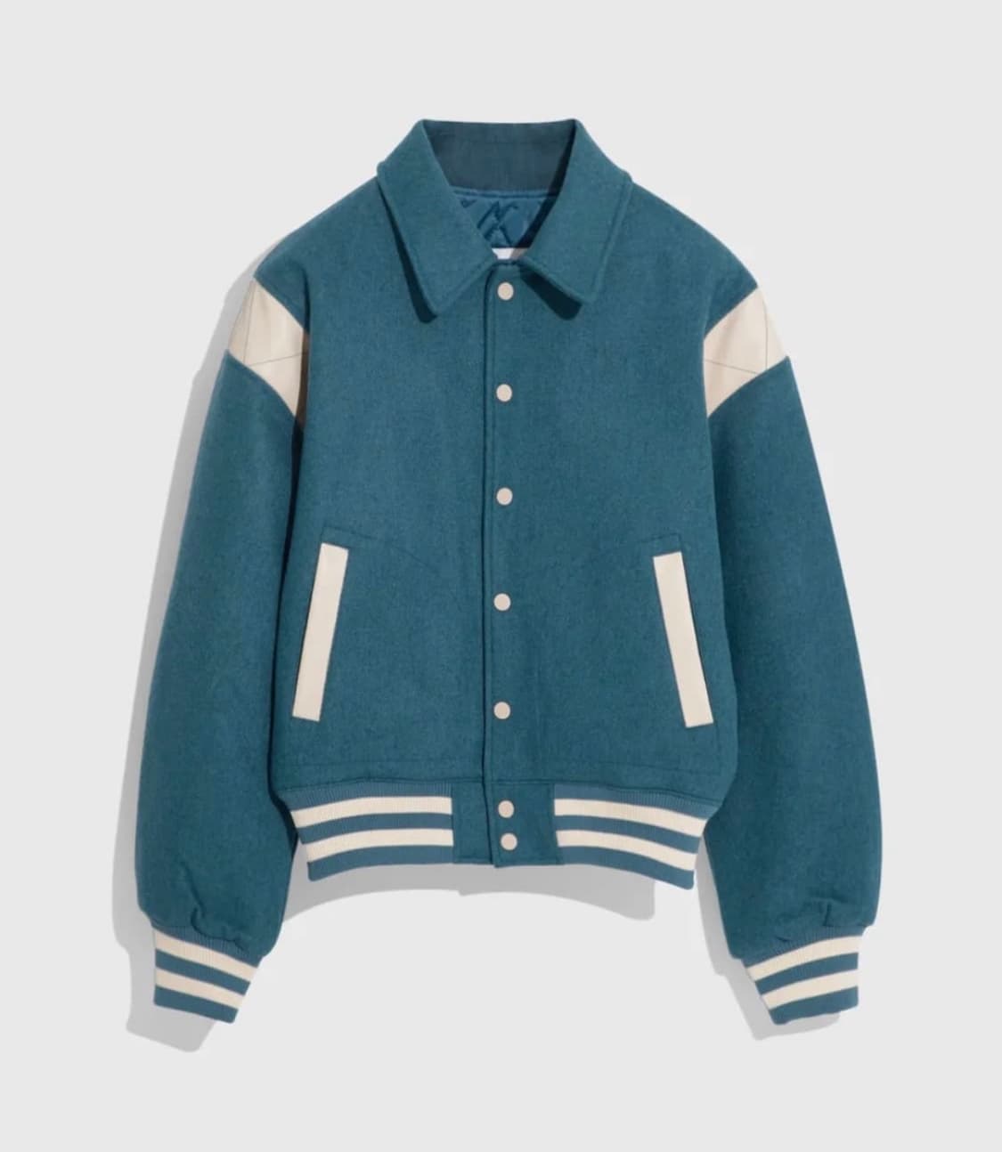 벌스데이수트 바시티 자켓 블루 상품이미지1