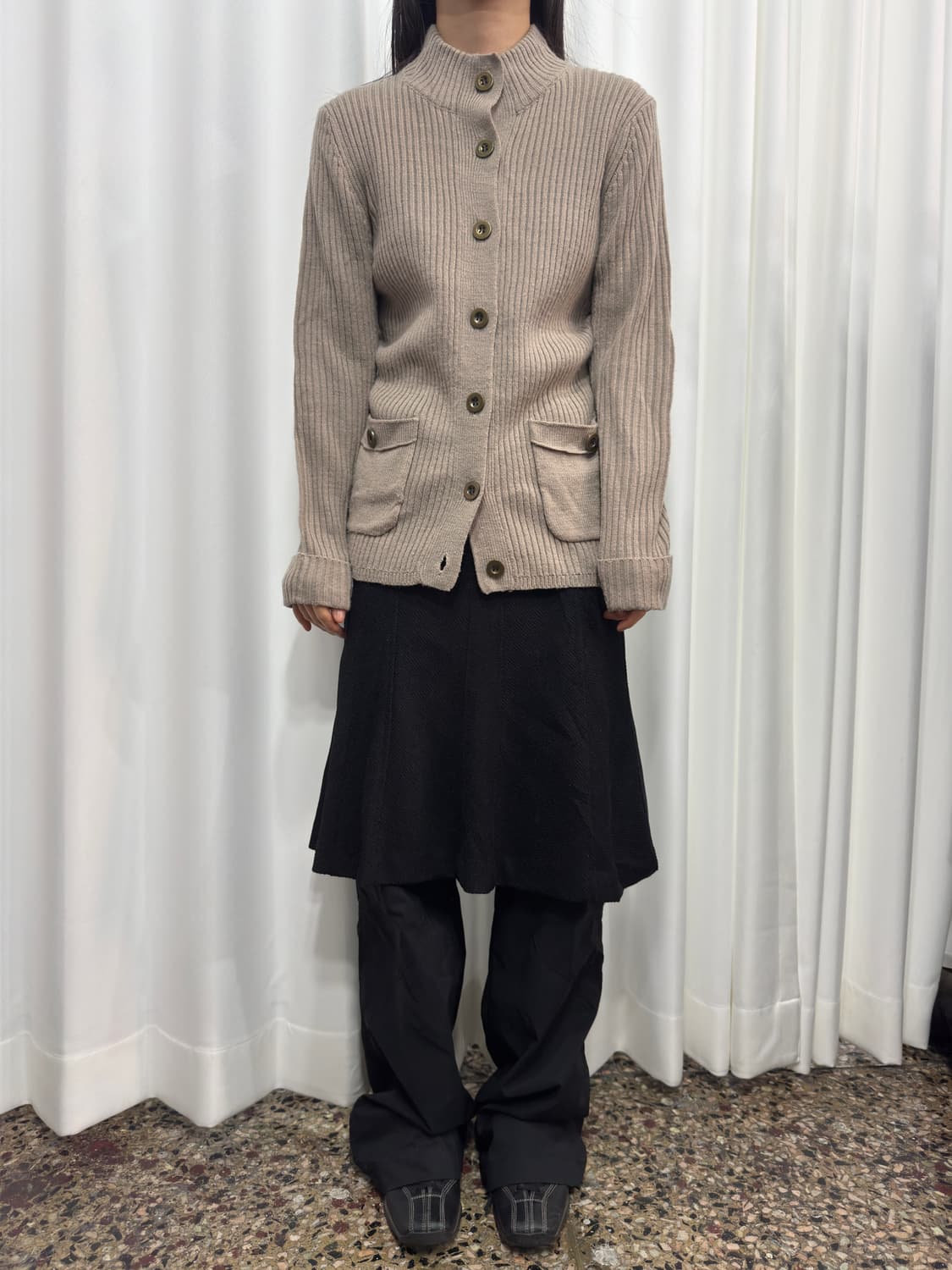 knit button cardigan 상품이미지3