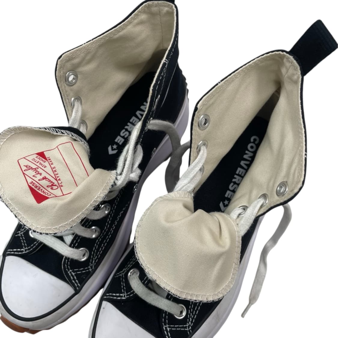 컨버스 Converse 블랙 런스타 하이크 하이 스니커즈 250 상품이미지5