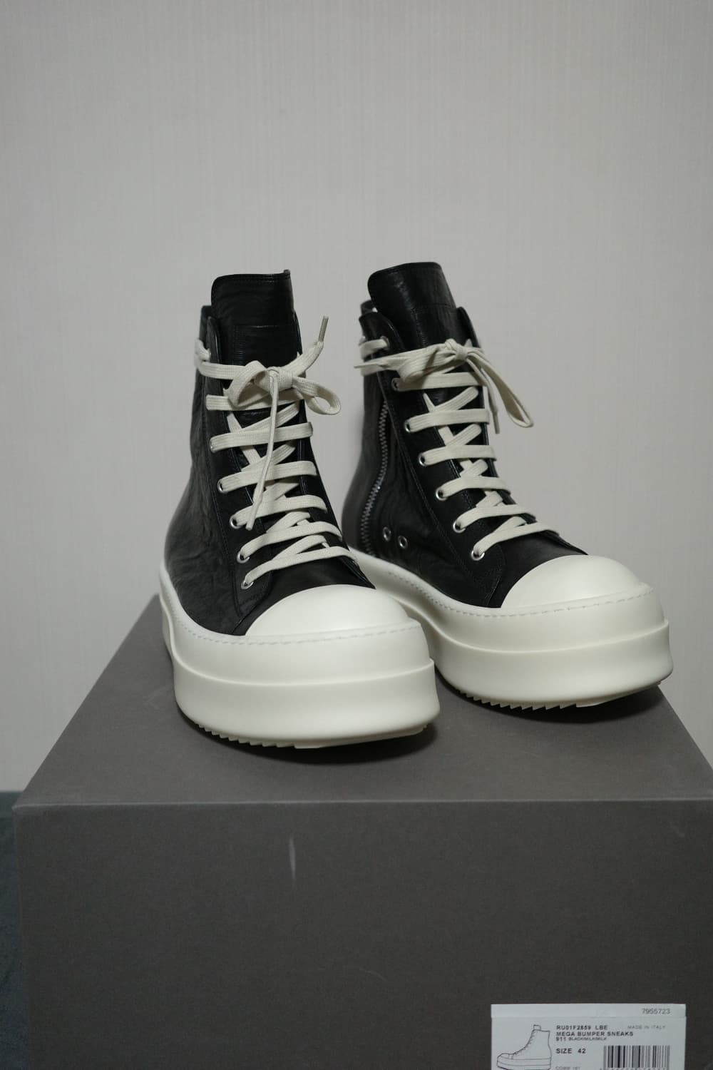 [42] 릭오웬스 메가 범퍼 라몬즈 스니커즈 LBE 상품이미지2