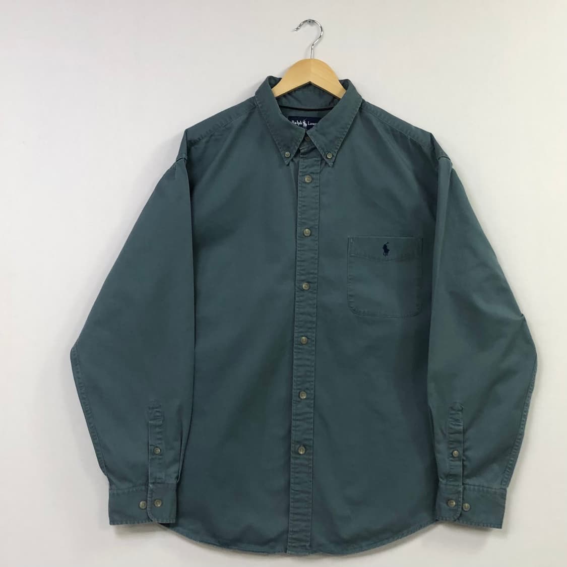 Xxl 폴로 솔리드코튼 셔츠 상품이미지2