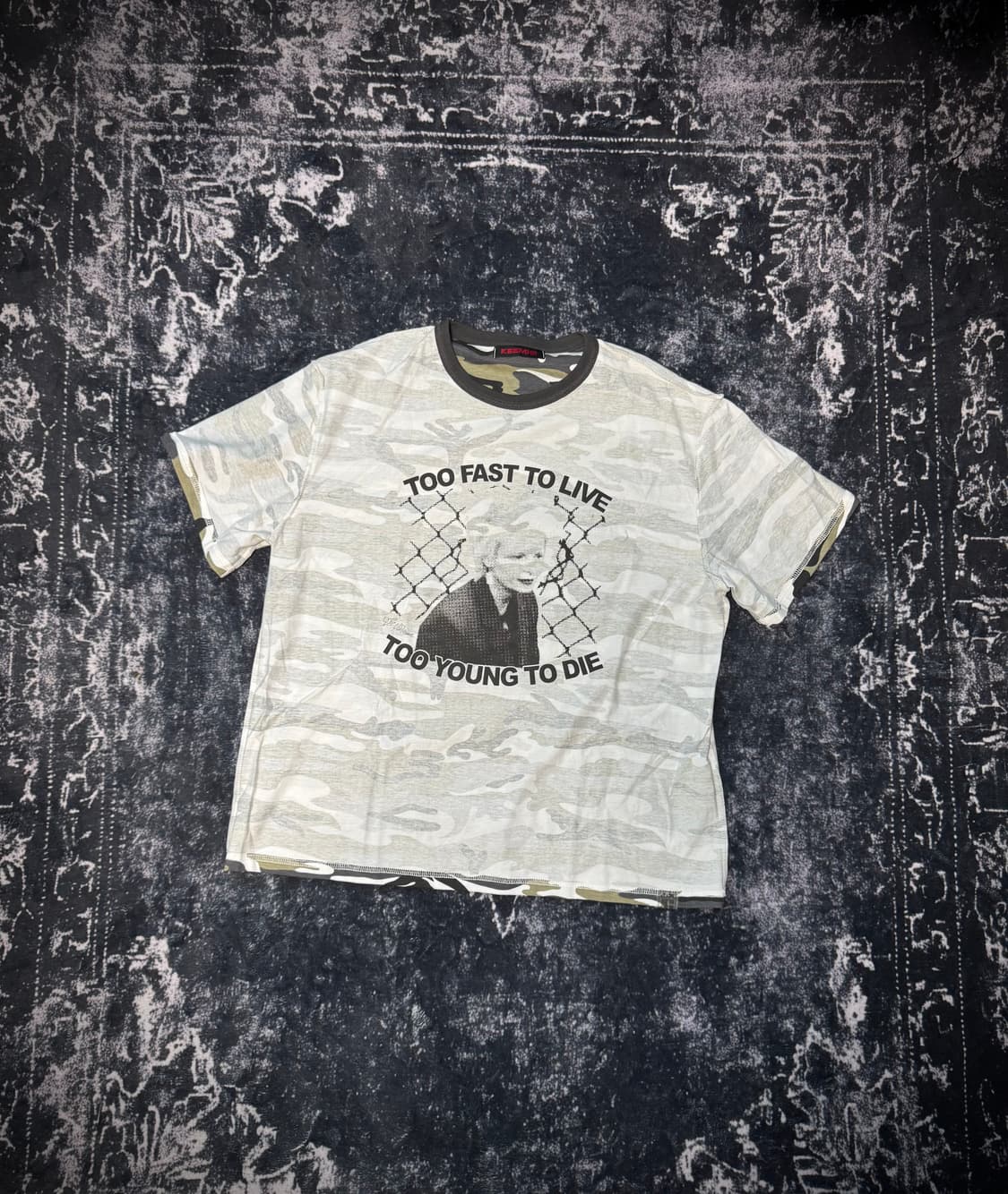 reversible camo design tee 상품이미지1